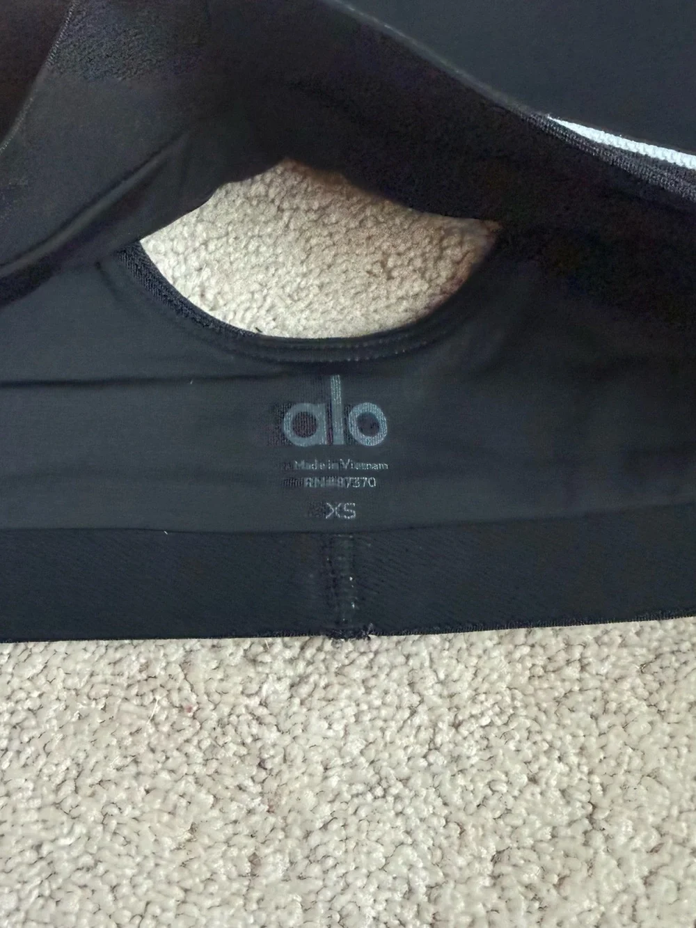 ALO Airbrush Heart Throb Bra and Legging Set